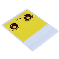 Sevenfly Cute Big Eyes Self Adhesive Bags DIY Cookie Candy Package Cellophane Gift Bags,Yellow