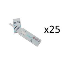25 Single Panel Oxycodone Home Drug Test w/cassette 25 Units