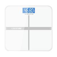 WskLinft Electronic Scale, Smart LED Display Electronic Weight Scale Household Floor Body Weighing Balance White
