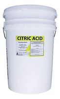 50 lb Pail of Non-GMO Organic Citric Acid Food Grade FCC/USP Anhydrous Pure Fine Granular