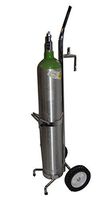 FWF Oxygen CART W/Bed Hook Holds 1 (D OR E Style) Cylinder Diameter 4.3" Made in USA