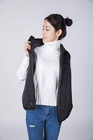 Outdoor Graphene Electric Heated Vest 5V USB Rechargeable Intelligent Temperature Portable Washable for Fishing Sports (M(Height:<170cm, Weight<65kg))