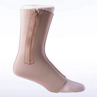 PRO Orthopedic #600Z Zipper Ankle Support, XXLarge Left, Beige