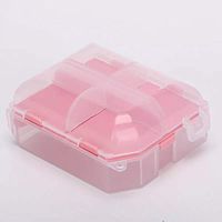 Pill Case - Portable Travel Tablet Medicine Vitamin Pill Organizer Box for Purse or Pocket,4+1 Compartments Pill Box