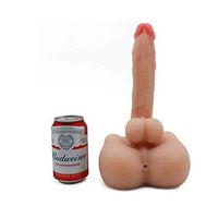 JS-YQX Realistic Põckët P`üššýes Măstuřbator Love Doll Female Silicone Torso Doll 3D Lifelike Adult Toy