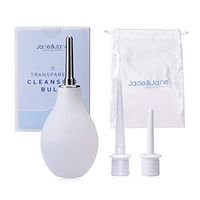 Transparent Enema Bulb Kit Anal Douche for Men Women Anus Enema Clean Kit Colon Detoxing Cleaning Made of Comfortable Silicone