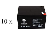 SPS Brand 12V 12Ah Replacement Battery for UB12120 Wheelchair Medical Mobility (10 Pack)