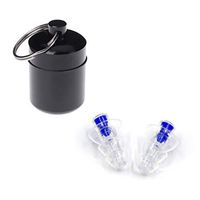 Yuanhaourty Reusable Silicone Earplugs Sleep Noise Cancelling Ear Plugs for Concerts Bar Sleeping Hearing Protection