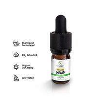 Synergy Botanicals Hemp Oil Extract for Sleep, Stress, Focus, Pain - 250mg of Organic Hemp Extract - Lab Tested - Grown & Made in USA - 100% Natural Hemp Drops (Energy)