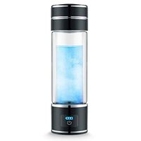LOVEPET High Concentration Hydrogen-Rich Water Cup SPE Ion Membrane Alkaline Water Purifier Micro-Electrolysis Water Glass 350ml