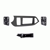 Metra Electronics 99-7370B Radio Installation Kit ISO DIN Radio Provision w/Pocket For Use w/Kia Picanto 2015-2020 Radio Installation Kit