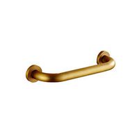 Copper Bathroom Handrail Elderly Golden Bathtub Grab Bars Racks Bathroom Towel Rack Anti-Slip Handle (Color : Brass)