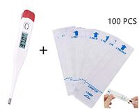 Anboyi Digital Thermometer Baby Thermometer for Fever, Medical Digital Oral Cavity Rectum Armpit Thermometer LCD Display Electronic Thermometer for Infants Babies Toddlers Kids Adult, Fast Readings