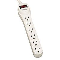 Tripp Lite TLP602 TLP602 Surge Suppressor, 6 Outlets, 2 ft Cord, 180 Joules, Light Gray