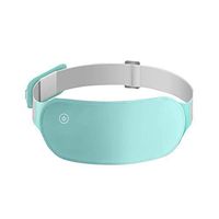 Ckssyao Warm Palace Belt, Waist Heating Pad Female Warm Palace Adjustable Temperature Belt Relieve Colic Abdominal Arthritis Dysmenorrhea Abdominal Pain,Blue