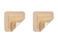 Mepilex Border Lite Silicone Foam Dressing 3" x 3" - Box of 5 (Two Pack)