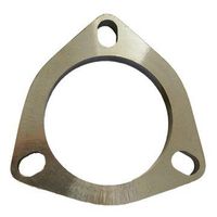 Stainless Steel Exhaust Flange, 3-Bolt, 2.25"