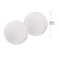 VideoPUP 20PCS Wool Dryer Balls, Reusable Natural Fabric Softener for Laundry,Reduce Clothing Wrinkles and Saves Drying Time(2cm)