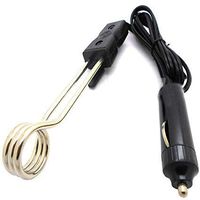 120W COPPER TRAVEL WATER HEATER PORTABLE CAR 12V IMMERSION WATER COFFEE BOILER