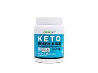 greenside Keto Green Juice with Green Tea and Chlorella - Dietary Supplements - Green Apple Flavor - 7 oz (200g)