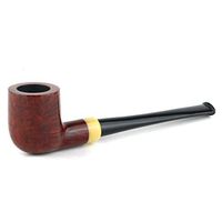 Handmade Tobacco Smoking Pipe - Model No. 110 Savitch Pecan - Mediterranean Briar Wood