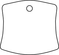 Orfit Classic Precuts, Gauntlet Immobilization Splint, 1/12" Micro Perforated - Medium - 1 Each / Each - 24-5660-1