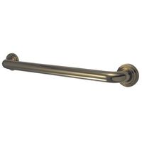 Kingston Brass DR214182 Designer Trimscape Milano 3-Layer Flange 18-Inch Grab Bar with 1.25-Inch Outer Diameter, Polished Brass