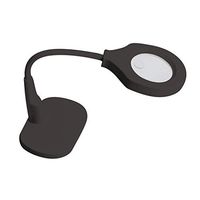 Loupe Desktop Illumination Magnifier with LED Light 5X 10X HD Lens for Book Reading Jewelry Identification Watch DIY Crafts Engraving and Repair 85mm Magnifier