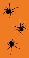 Creative Converting Swankies Spooky Spiders Fashion Decorative Pocket Tissue Package for Parties