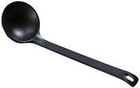 Yanco BP-7003 Black Pearl-2 Spoon, 8.75" Length, Melamine, Black Color with Matting Finish, Pack of 72