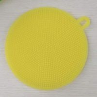 Fiesta Kitchen Multifunction Silicone Dish Kitchen Accessories Scouring Pad Silicone Dish Kitchen Goods Sponge Cleaner Washing Tool. Q: Yellow