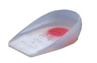Wonderzorb Wondercup Orthotics, Soft Silicone, Red Dot, Men's Shoe Size 5-7; Women's Shoe Size 6-9 by Silipos