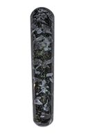 Crocon Serpentine Tourmaline Healing Stick for Energy Generator Reiki Healing Chakra Balancing EMF Protection Aura Cleansing Spiritual Meditation Message Therapy Decor Size: 4-4.5 Inch