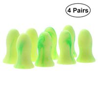 SUPVOX 4 Pairs of Soft Foam Ear Plugs Noise Reduction Ear Plugs Highest for Sleeping Snoring Working