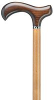 Walking Cane Lady's Melbourne Derby with Malacca Finish is 36" long and weight capacity 250 lbs