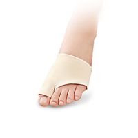 ROSENICE Elastic Gel Lined Bunion Protector Bunion Sleeve Toe Spreader Corrector Pad (Skin Color)