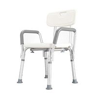 CKXLYD Shower Stool, Shower Chair,Bathroom Seat, Bathing Aid Elderly, Disabled, Bath Seat Bench,Lightweight Height Adjustable