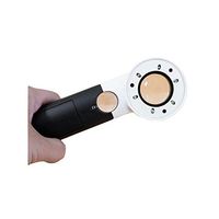 HD Magnify Led Handheld Magnifying Glass With Light,16x/30x Double Lens Magnifier For Reading Mini Portable,for Rlderly,Kids,Old Mother, Jewelry Identification,Watch Repair,Maps White/Black Loupes