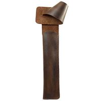 Hide & Drink, Leather Vape Pen Holder for Hand Bags, Purses and Backpacks/Case/E-Cigarette/Vaper, Handmade Includes 101 Year Warranty :: Bourbon Brown