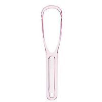 Grey990 Fashion Tongue Scraper Health Cleaner Scraper Oral Hygiene Dental Care Bad Breath Removing Pink