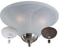 Monte Carlo MC04-L Transitional Three Fan Light Kits Collection in Multi Finish, See Image