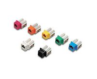 BattleBorn GC-KEY45-90BLK - Cat5 / 5e Keystone Jack - 110 Punch Type (Black)