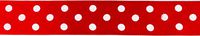 Creative Party Polka Dot Cake Ribbon Red