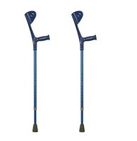 XIAOXIAO Forearm Support Crutches, Adjustable Height and Elbow, Comfortable and Safe Crutches for Middle-Aged and Elderly People