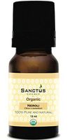 Organic Neroli Oil from the Flowers of Citrus Aurantium by Sanctus Essence, Steam Distilled, 100% Pure, Undiluted, USDA Certified Organic Essential Oil