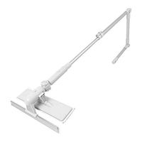 YUEWO Professional Window Cleaning Tools with Extension Pole Telescopic Window Squeegee for Indoor/Outdoor High Window