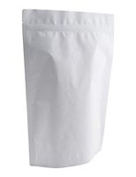 BAP 4 oz Matte White Stand Up Pouch, No Valve (100 pcs)