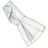 Simplicity Adult Flat Fold Brief X-Large 31" - 56" 685 Qty 10 Per Package