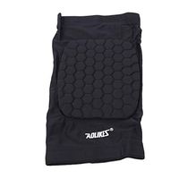 HAOWANG Leg Wraps Anti-Collision Knee Support Sponge Pad Brace Soccer Sport Mountaineering Equipment Accessories Supplies Black L Size