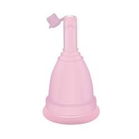 DESTINLEE Menstrual Cup - Reusable Medical-Grade Silicone Tampon and Pad Alternative Most Comfortable Period Cup Wear for 12 Hours